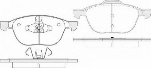 KSH EUROPE 1850.0058140 - Kit de plaquettes de frein, frein à disque cwaw.fr