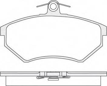 KSH EUROPE 1850.0058155 - Kit de plaquettes de frein, frein à disque cwaw.fr