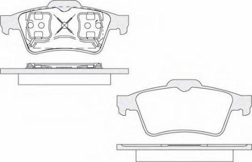 KSH EUROPE 1850.0058119 - Kit de plaquettes de frein, frein à disque cwaw.fr