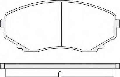 HELLA 8DB 355 034-661 - Kit de plaquettes de frein, frein à disque cwaw.fr