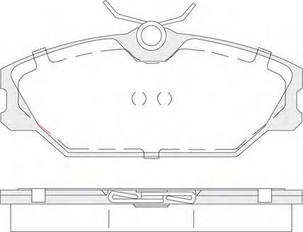 KSH EUROPE 1850.0058185 - Kit de plaquettes de frein, frein à disque cwaw.fr