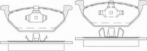 KSH EUROPE 1850.0058180 - Kit de plaquettes de frein, frein à disque cwaw.fr