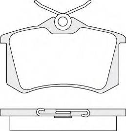 KSH EUROPE 1850.0058134 - Kit de plaquettes de frein, frein à disque cwaw.fr