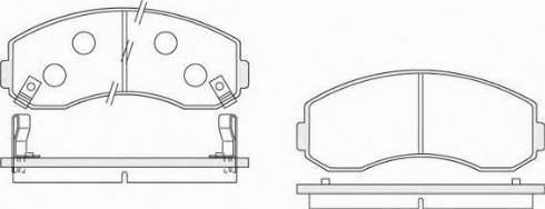 KSH EUROPE 1850.0058137 - Kit de plaquettes de frein, frein à disque cwaw.fr