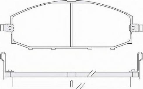 KSH EUROPE 1850.0058122 - Kit de plaquettes de frein, frein à disque cwaw.fr