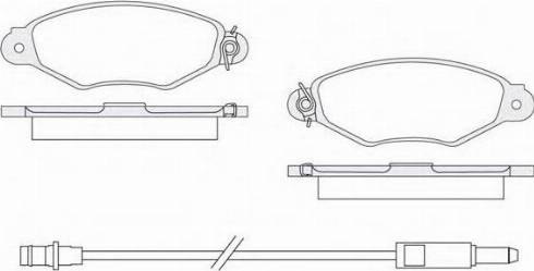 KSH EUROPE 1850.0058170 - Kit de plaquettes de frein, frein à disque cwaw.fr