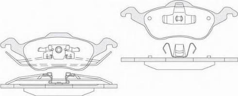 KSH EUROPE 1850.0058173 - Kit de plaquettes de frein, frein à disque cwaw.fr