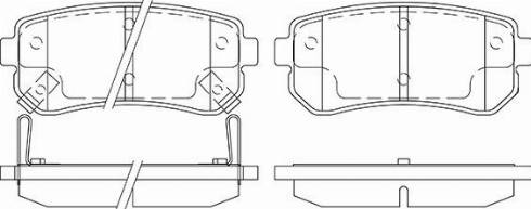 KSH EUROPE 1850.0058240 - Kit de plaquettes de frein, frein à disque cwaw.fr