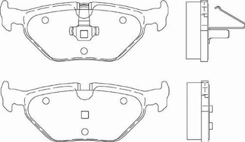 KSH EUROPE 1850.0058247 - Kit de plaquettes de frein, frein à disque cwaw.fr