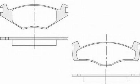 KSH EUROPE 1850.0058202 - Kit de plaquettes de frein, frein à disque cwaw.fr