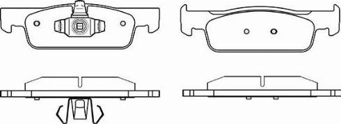 KSH EUROPE 1850.0058239 - Kit de plaquettes de frein, frein à disque cwaw.fr