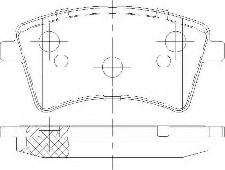 KSH EUROPE 1850.0058234 - Kit de plaquettes de frein, frein à disque cwaw.fr