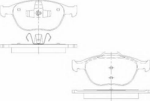 KSH EUROPE 1850.0058233 - Kit de plaquettes de frein, frein à disque cwaw.fr