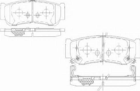 KSH EUROPE 1850.0058232 - Kit de plaquettes de frein, frein à disque cwaw.fr