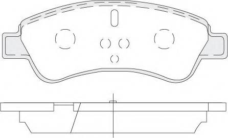 KSH EUROPE 1850.0058225 - Kit de plaquettes de frein, frein à disque cwaw.fr