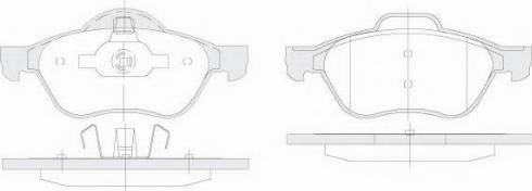 KSH EUROPE 1850.0058223 - Kit de plaquettes de frein, frein à disque cwaw.fr