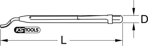 KS Tools 400.2300 - Kit d'outils de réglage, épure de distribution cwaw.fr