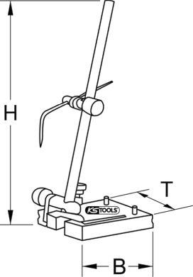 KS Tools 430.2023 - Vis-bouchon, carter d'huile cwaw.fr