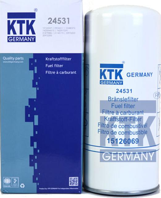 KTK GERMANY 24531 - Filtre à carburant cwaw.fr