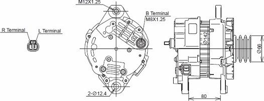 KUTNAK AUTOMOTIVE 721192/M - Alternateur cwaw.fr