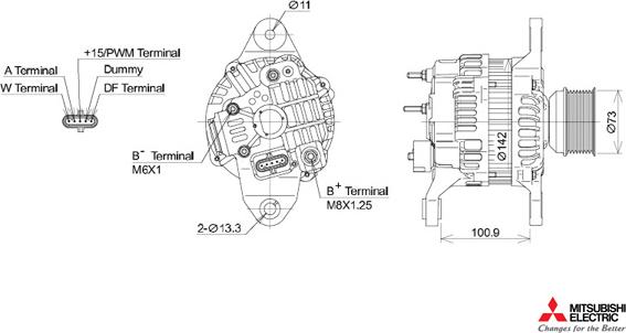 KUTNAK AUTOMOTIVE 721819M - Alternateur cwaw.fr