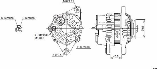 KUTNAK AUTOMOTIVE 721232/M - Alternateur cwaw.fr