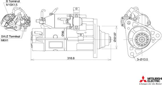 KUTNAK AUTOMOTIVE 723544/M - Démarreur cwaw.fr