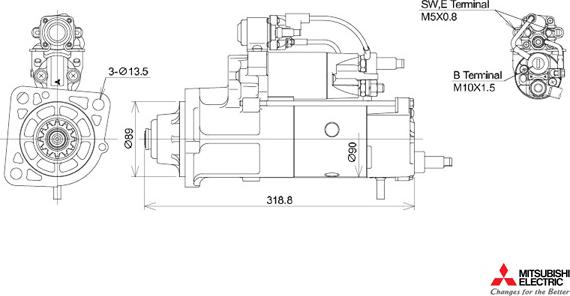 KUTNAK AUTOMOTIVE 723537/M - Démarreur cwaw.fr