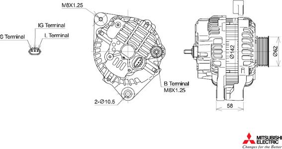 KUTNAK AUTOMOTIVE 723521/M - Alternateur cwaw.fr