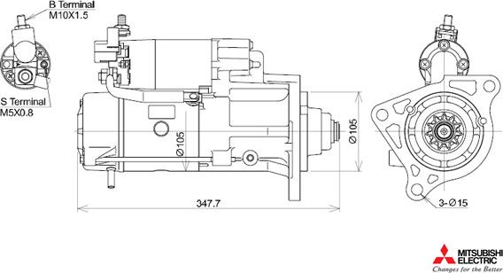 KUTNAK AUTOMOTIVE 723579/M - Démarreur cwaw.fr