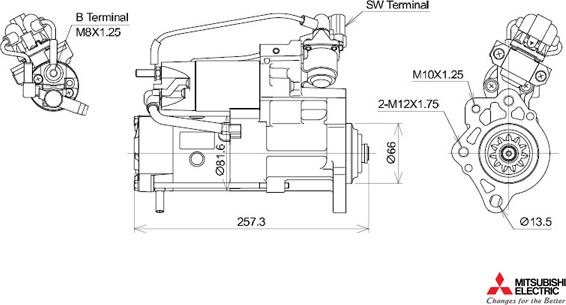 KUTNAK AUTOMOTIVE 723575/M - Démarreur cwaw.fr