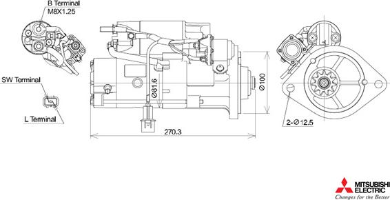 KUTNAK AUTOMOTIVE 723576/M - Démarreur cwaw.fr