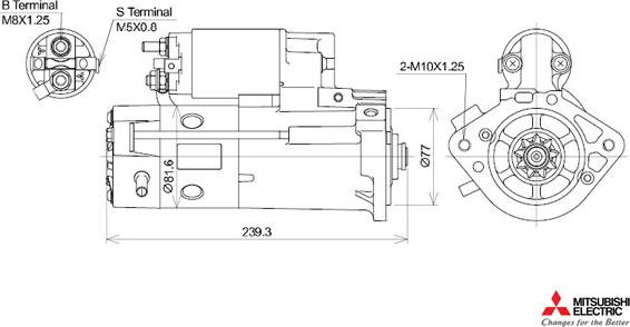 KUTNAK AUTOMOTIVE 723570/M - Démarreur cwaw.fr