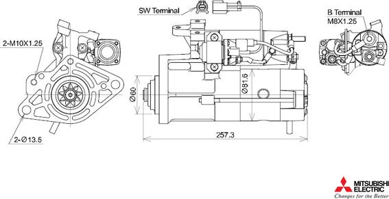 KUTNAK AUTOMOTIVE 723573/M - Démarreur cwaw.fr