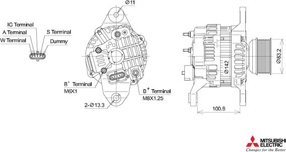 KUTNAK AUTOMOTIVE 723358/M - Alternateur cwaw.fr