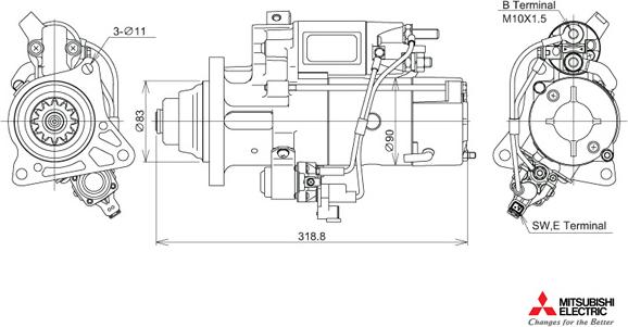 KUTNAK AUTOMOTIVE 723373/M - Démarreur cwaw.fr