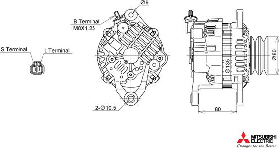 KUTNAK AUTOMOTIVE 722408/M - Alternateur cwaw.fr