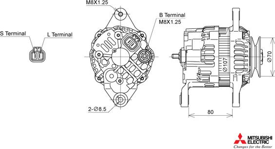 KUTNAK AUTOMOTIVE 722438/M - Alternateur cwaw.fr