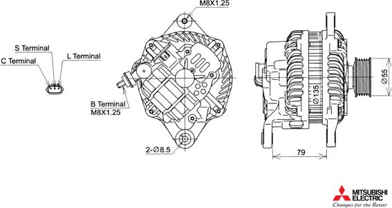 KUTNAK AUTOMOTIVE 722476/M - Alternateur cwaw.fr