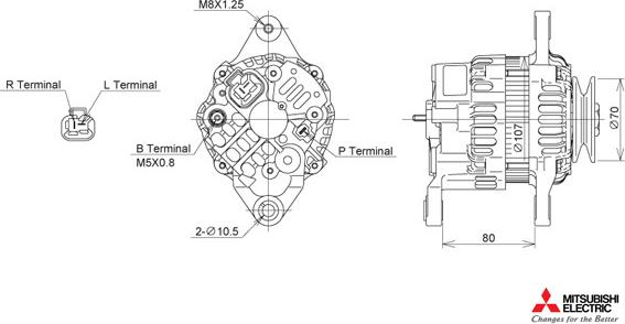 KUTNAK AUTOMOTIVE 722349/M - Alternateur cwaw.fr