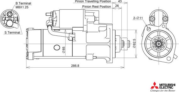 KUTNAK AUTOMOTIVE 722313/M - Démarreur cwaw.fr