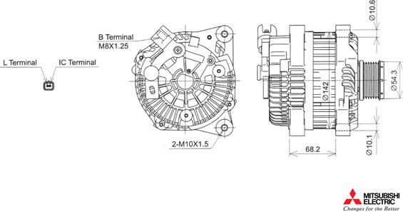 KUTNAK AUTOMOTIVE 722383/M - Alternateur cwaw.fr