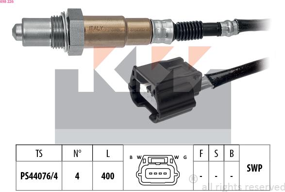 KW 498 226 - Sonde lambda cwaw.fr