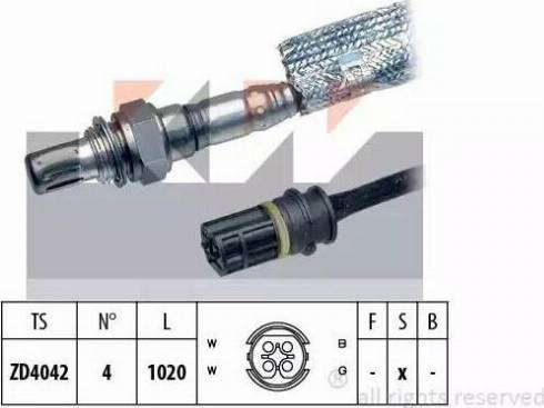 KW 497 957 - Sonde lambda cwaw.fr