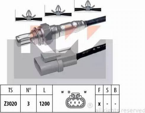 KW 497 552 - Sonde lambda cwaw.fr