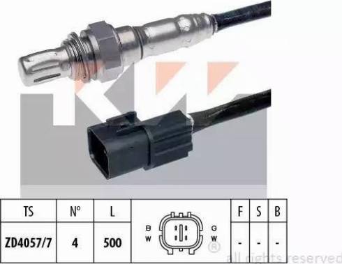 KW 497 531 - Sonde lambda cwaw.fr