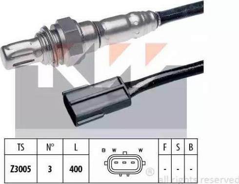 KW 497 055 - Sonde lambda cwaw.fr