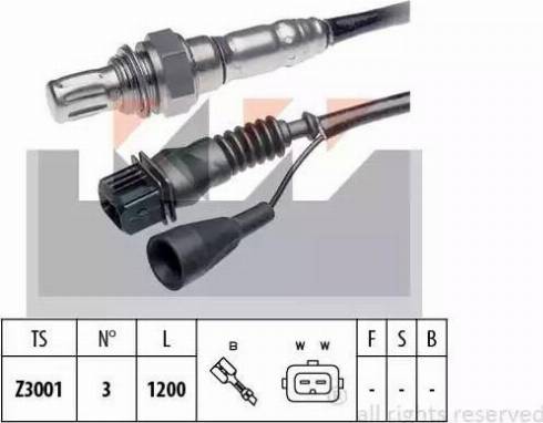 KW 497 028 - Sonde lambda cwaw.fr