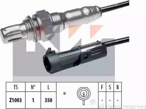 KW 497 072 - Sonde lambda cwaw.fr