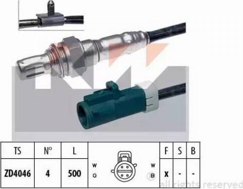 KW 497 324 - Sonde lambda cwaw.fr